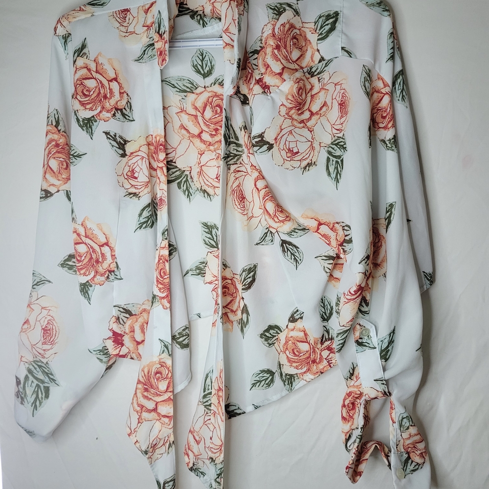 Floral Print Women's Top